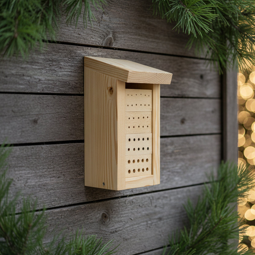 CHALET Houten Bijenhotel [KERSTPAKKET]